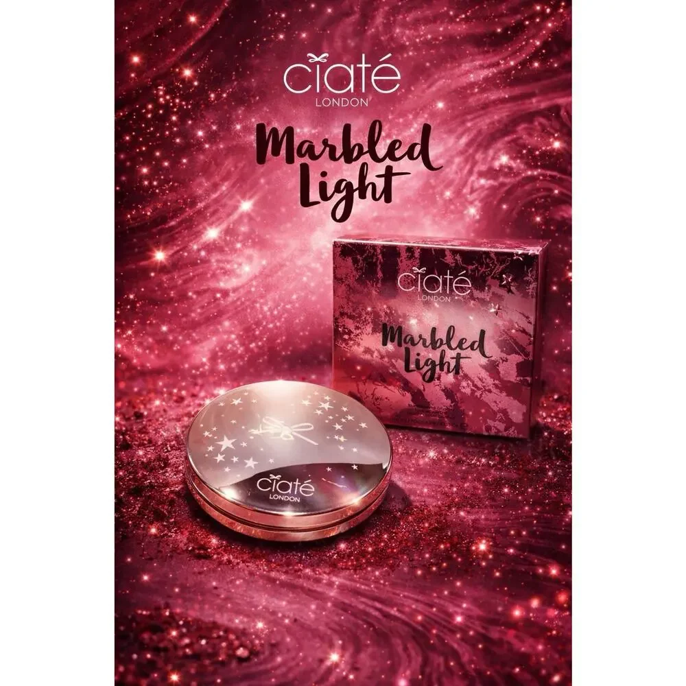 Ciaté London - Marbled Light - Illuminating Blusher - Shade: Dusk- 0.123 oz/3.5g